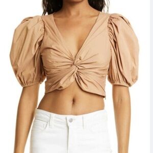 Cinq a Sept Vada Puff Sleeve Top